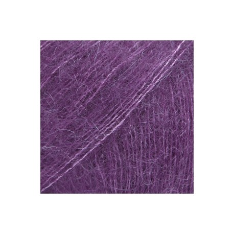 Drops kid silk 16 violet foncé