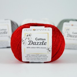 YARN GATE Cotton Dazzle 09 rouge