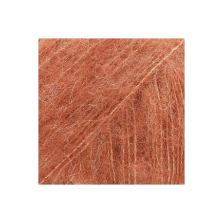 Drops Brushed Alpaca Silk 22 rouille pâle