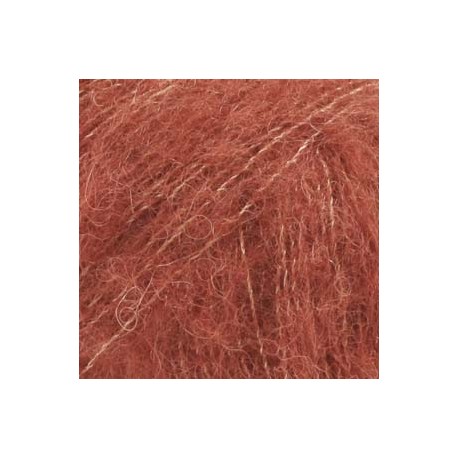 Drops Brushed Alpaca Silk 24 rouille