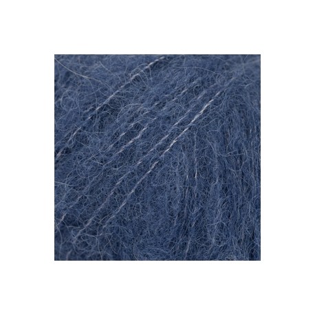 Drops Brushed Alpaca Silk 39 bleu marine