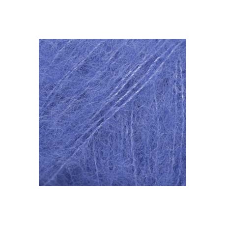 Drops Brushed Alpaca Silk 28 bleu pacifique Drops Brushed Alpaca Silk 28 bleu pacifique