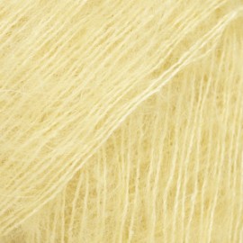 Drops kid silk 73 brume jaune