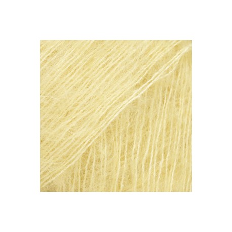 Drops kid silk 73 brume jaune
