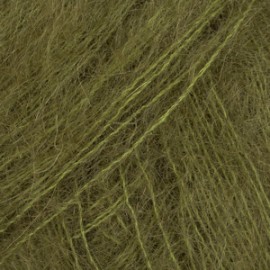 Drops kid silk 66 olive foncé