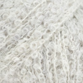 Drops Alpaca Bouclé 8907 cristal gris - mix