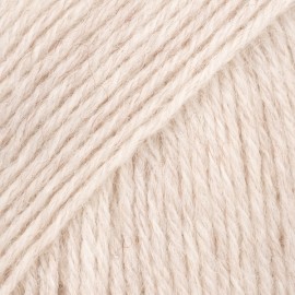 Drops Fabel 124 sable blanc