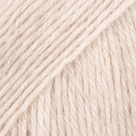 Drops Fabel 124 sable blanc