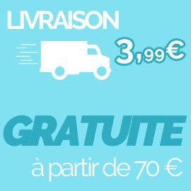 Livraison gratuite à partir de 70€